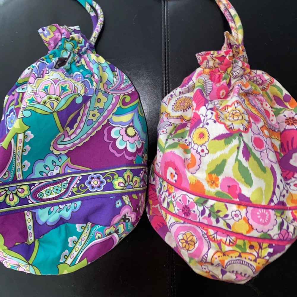 Vera Bradley jawstring “ditty bag”